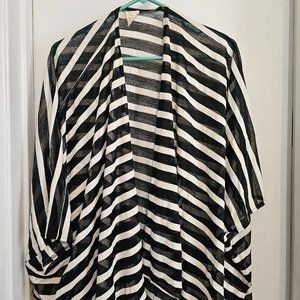 Women's Striped Cover Up